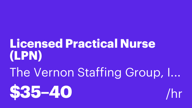 Licensed Practical Nurse (LPN)
