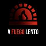 A Fuego Lento ~Pollos a la leña~ logo