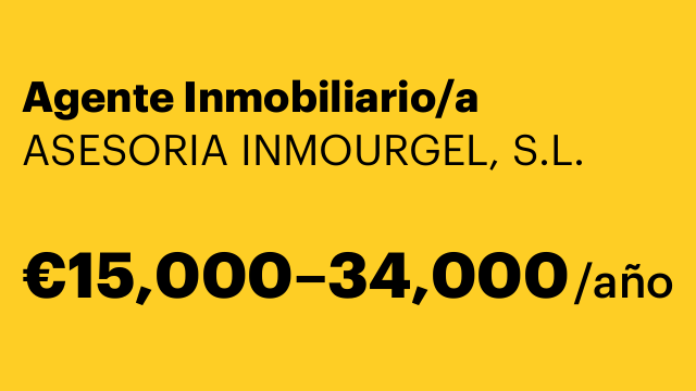 Agente Inmobiliario/a
