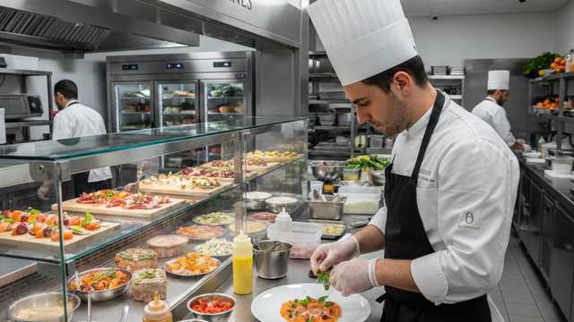 COCINERO/A CUARTO FRIO 1650€ NETOS PARA REST. GASTRONOMICO