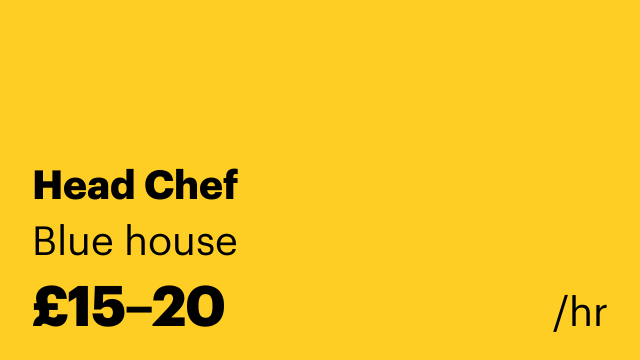 Head Chef
