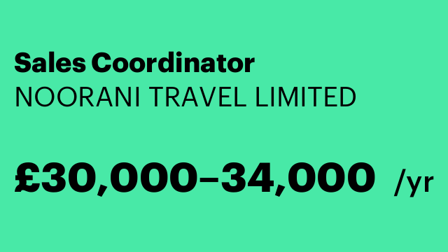 Sales Coordinator