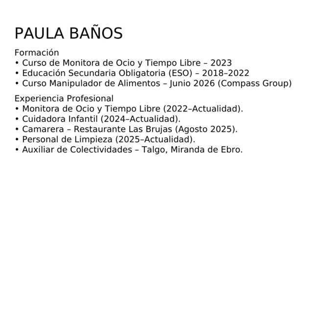 Candidate avatar