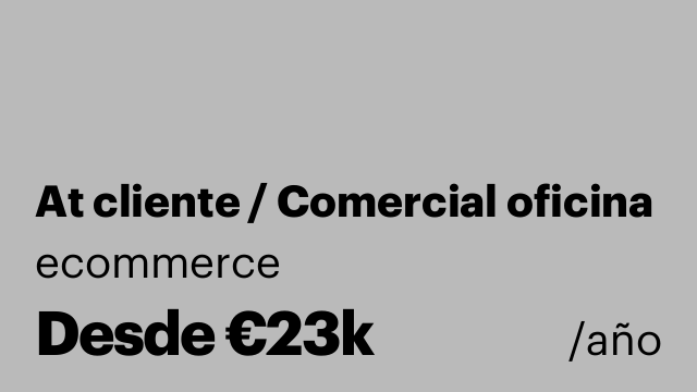 At cliente / Comercial oficina