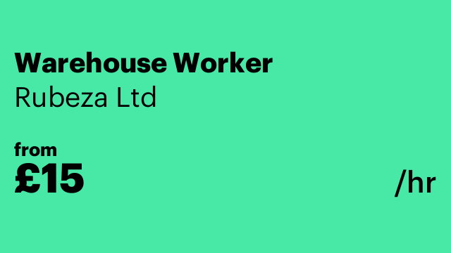 Warehouse Worker