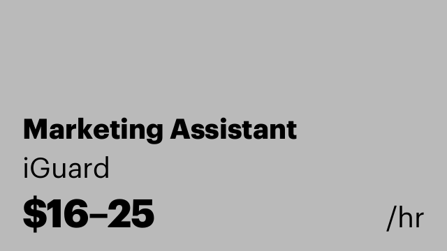 Marketing Assistant