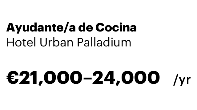 Ayudante/a de Cocina