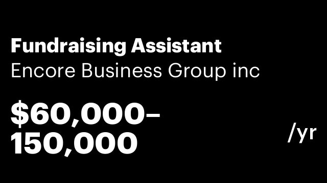 Fundraising Assistant