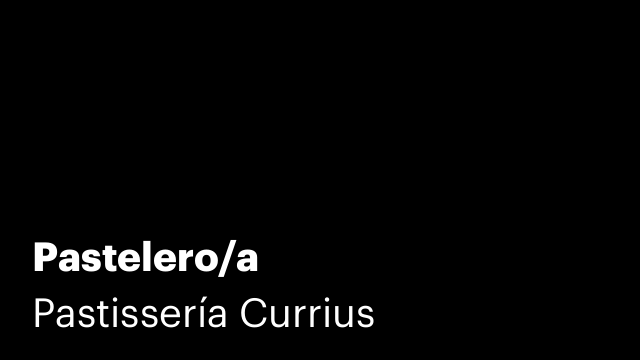 Pastelero/a