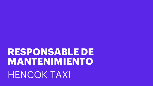 RESPONSABLE DE MANTENIMIENTO