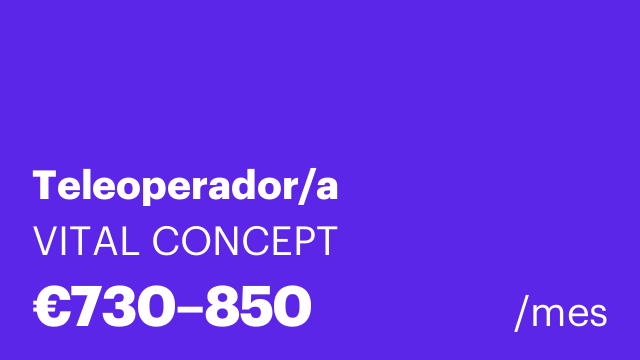 Teleoperador/a