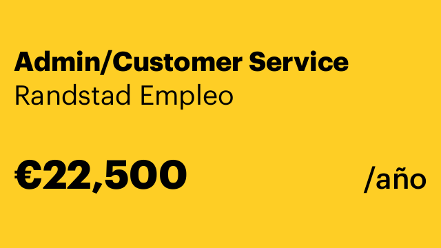Admin/Customer Service