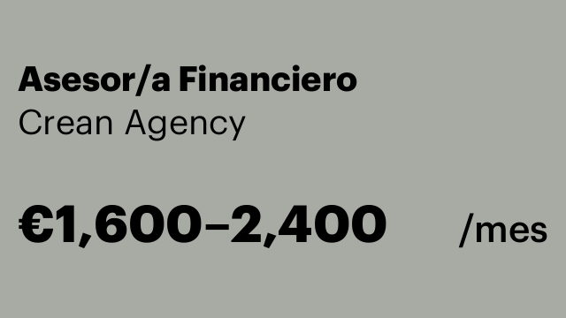 Asesor/a Financiero