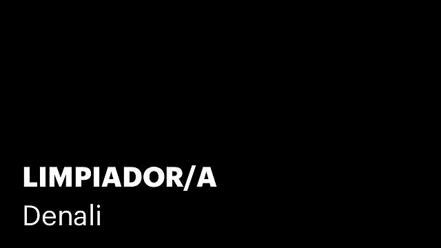 LIMPIADOR/A