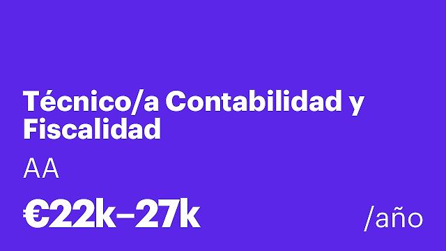 Técnico/a Contabilidad y Fiscalidad