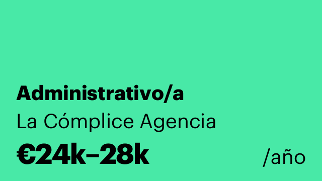 Administrativo/a
