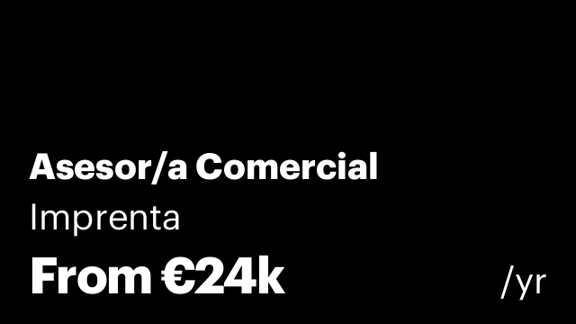 Asesor/a Comercial