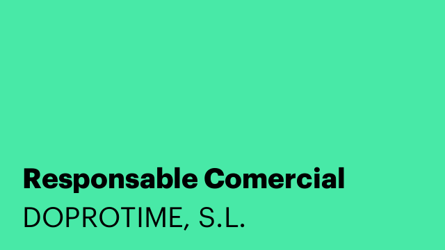 Responsable Comercial