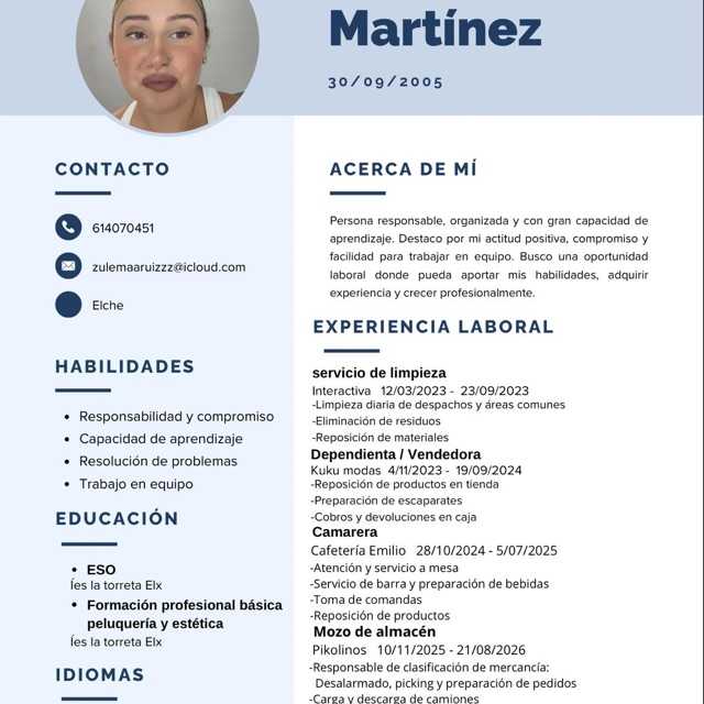 Candidate avatar