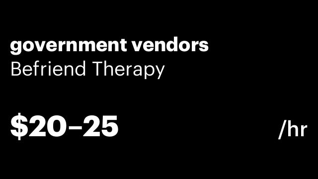 government vendors