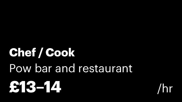 Chef / Cook