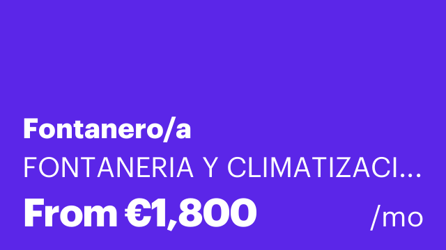 Fontanero/a