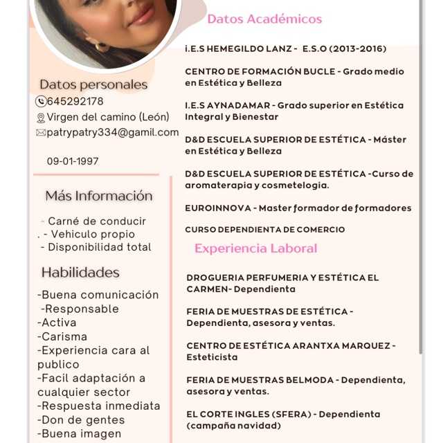 Candidate avatar