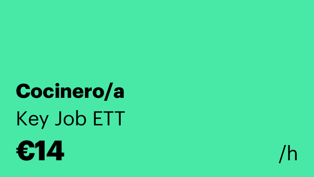 Cocinero/a