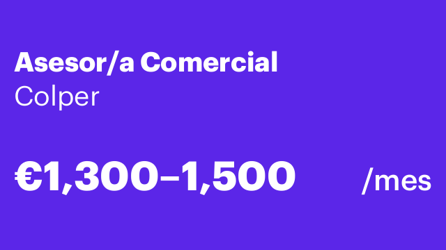 Asesor/a Comercial