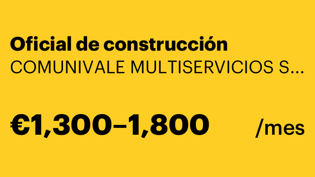 Oficial de construcción