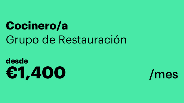 Cocinero/a