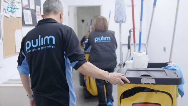 Operaria de limpieza