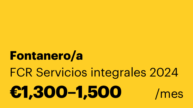 Fontanero/a