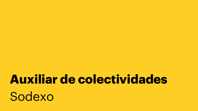 Auxiliar de colectividades