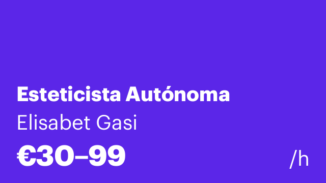 Esteticista Autónoma