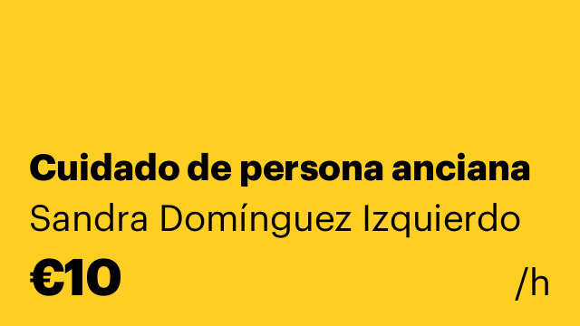 Cuidado de persona anciana