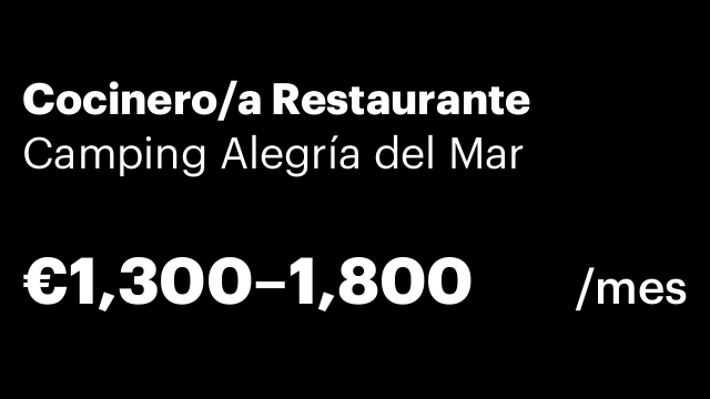 Cocinero/a Restaurante