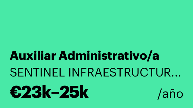 Auxiliar Administrativo/a