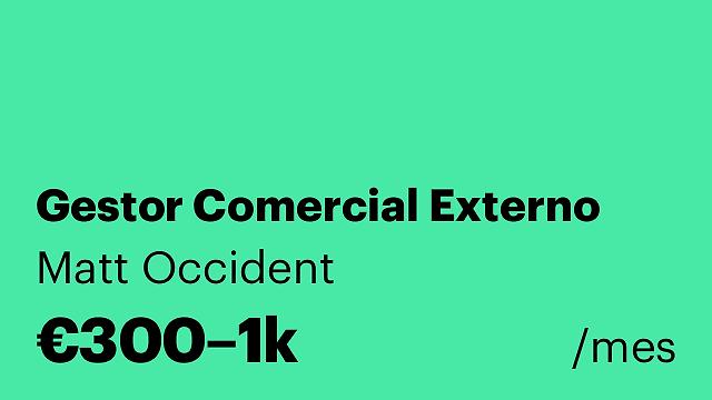 Gestor Comercial Externo