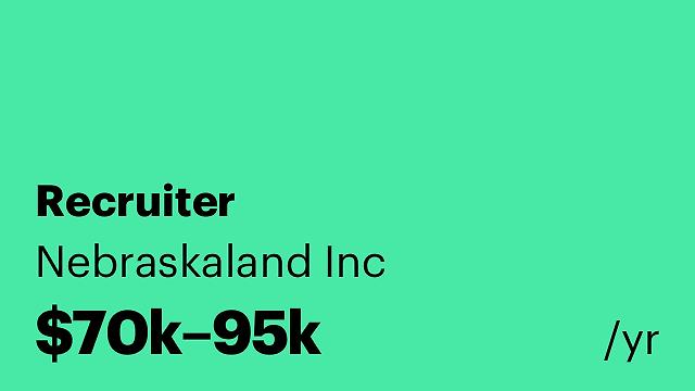 Recruiter