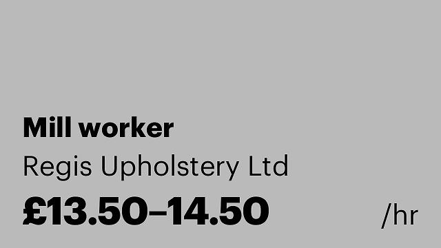 Mill worker