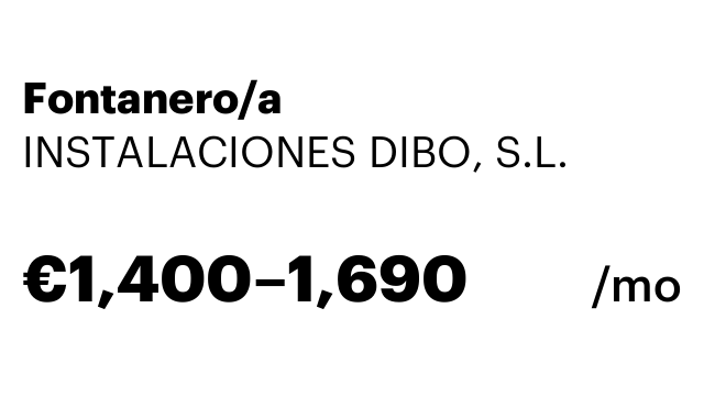 Fontanero/a