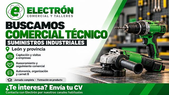 COMERCIAL TÉCNICO/A DE HERRAMIENTA PROFESIONAL — LEÓN