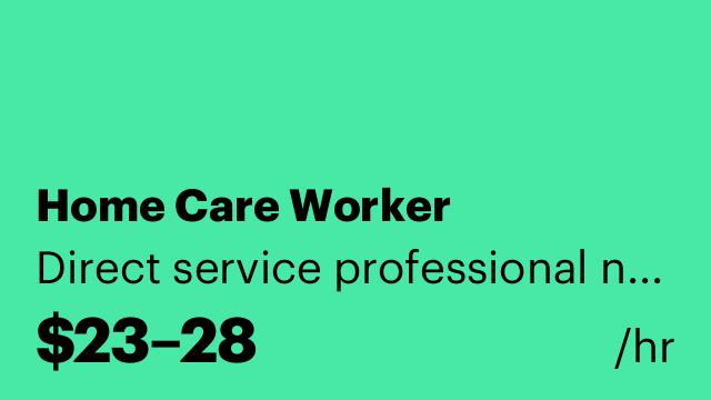 Home Care Worker