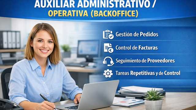 Auxiliar Administrativo / Operativa (Backoffice)