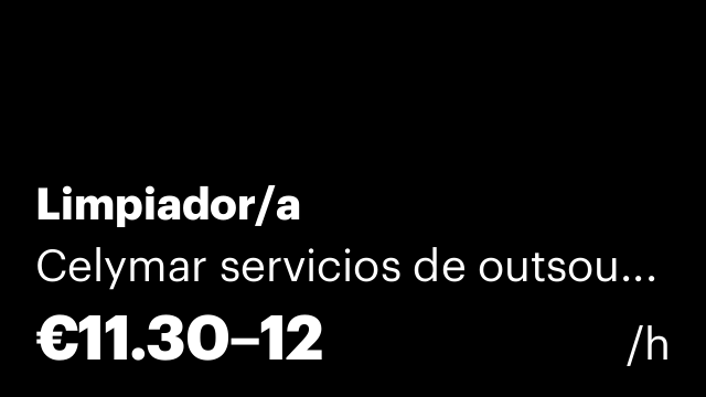 Limpiador/a