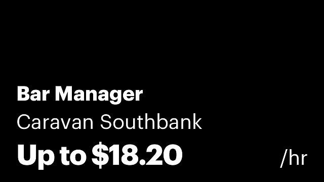 Bar Manager