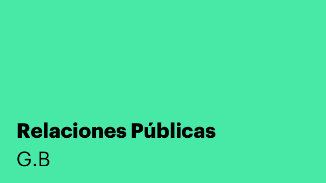Relaciones Públicas