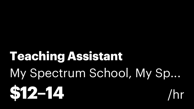 Teaching Assistant