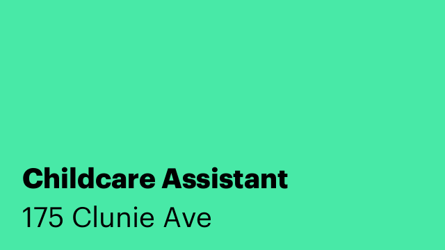 Childcare Assistant